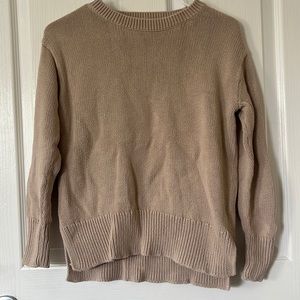 Cream Workshop sweater, barely worn and in perfect condition.